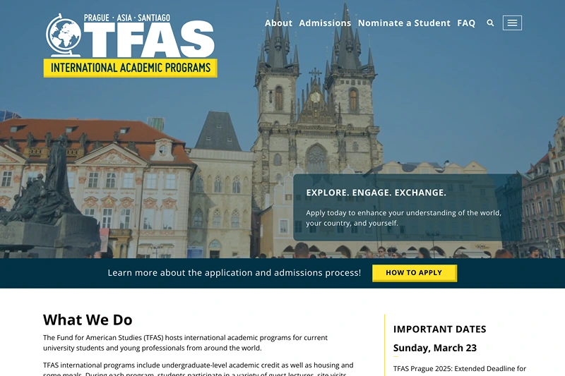 TFAS International Screenshot